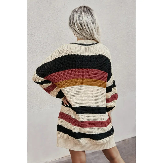 Knit Color Block Jumper