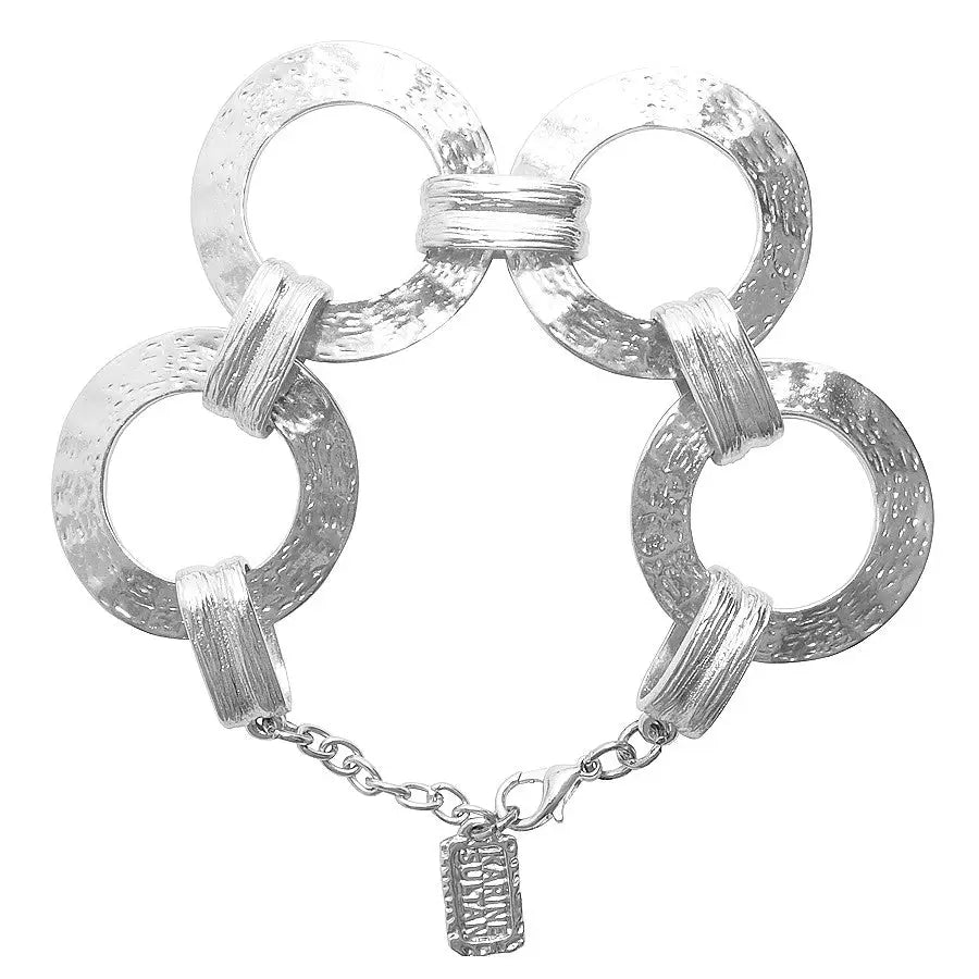 Circle Link Statement Bracelet