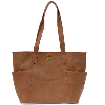 Joy Susan Judy Turn Lock Tote