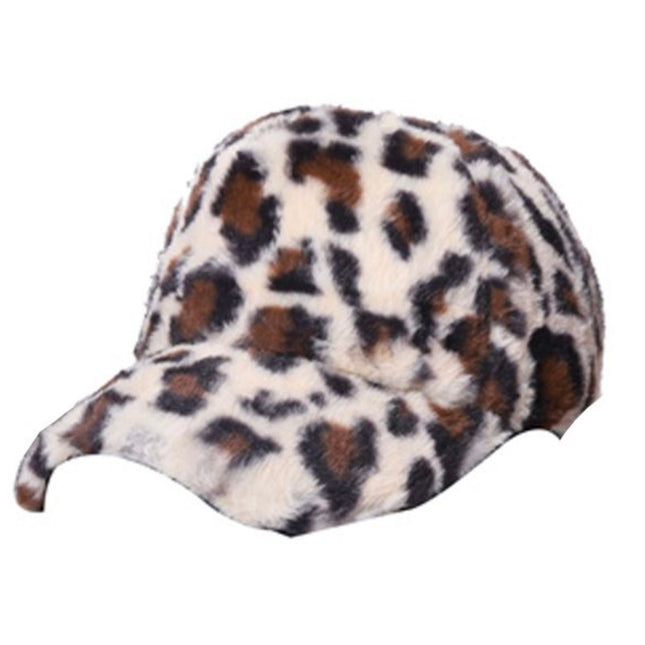 Fuzzy Retro Classic Leopard Baseball