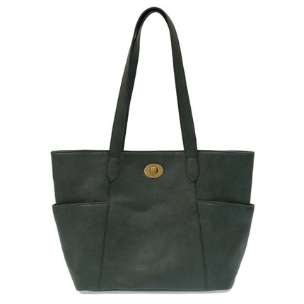 Joy Susan Judy Turn Lock Tote