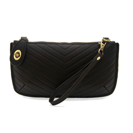 Joy Susan Quilted Mini Crossbody Wristlet Clutch
