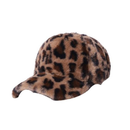 Fuzzy Retro Classic Leopard Baseball
