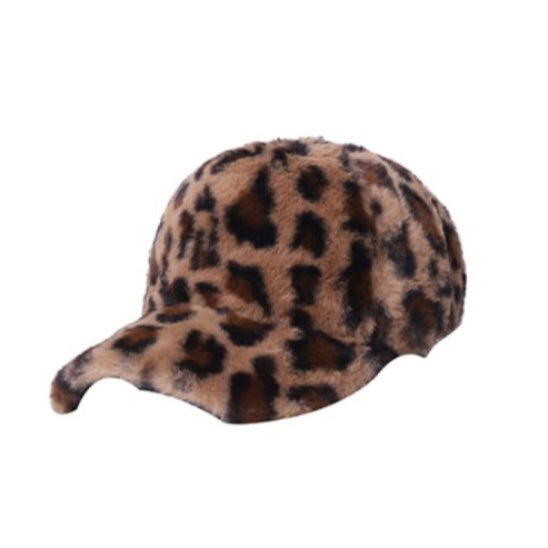 Fuzzy Retro Classic Leopard Baseball