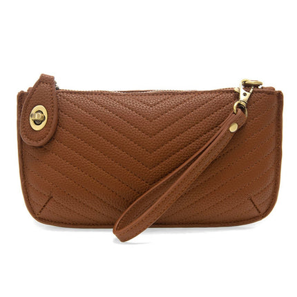 Joy Susan Quilted Mini Crossbody Wristlet Clutch