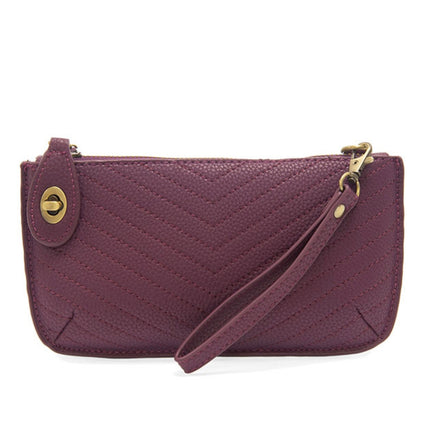 Joy Susan Quilted Mini Crossbody Wristlet Clutch