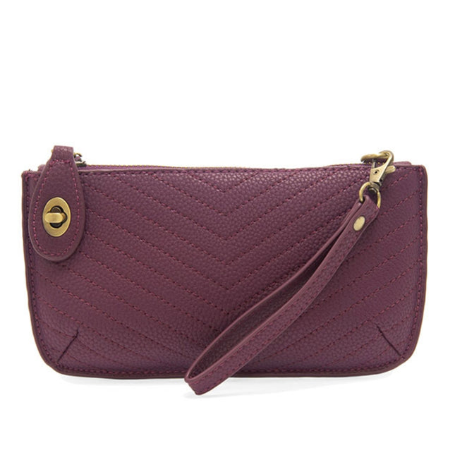 Joy Susan Quilted Mini Crossbody Wristlet Clutch