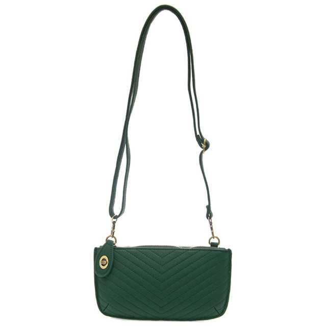 Joy Susan Quilted Mini Crossbody Wristlet Clutch