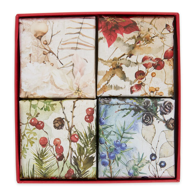 VIA MERCATO Natale - 4 50G Soap Gift Set