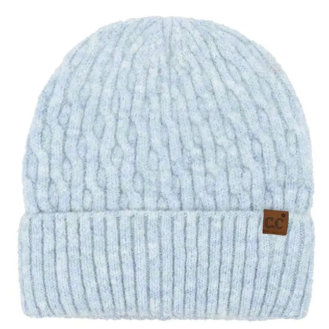C.C Chain Link Cable Cuff Beanie