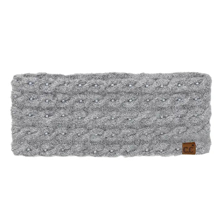 C.C Pearl Embellishments Head Wrap
