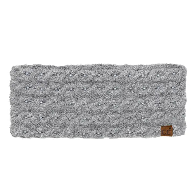 C.C Pearl Embellishments Head Wrap