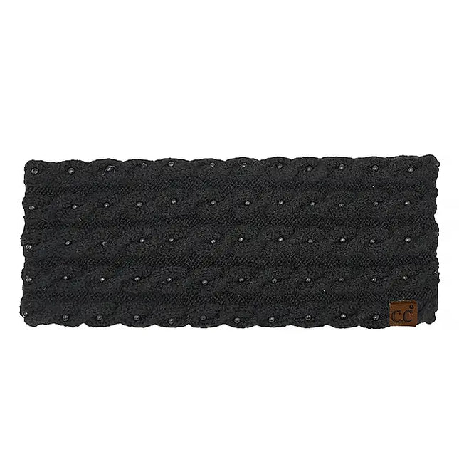 C.C Pearl Embellishments Head Wrap