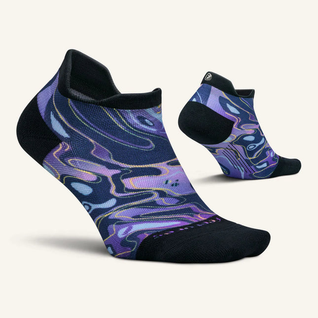 Feetures Elite Light Cushion No Show Tab - Lunar Lagoon