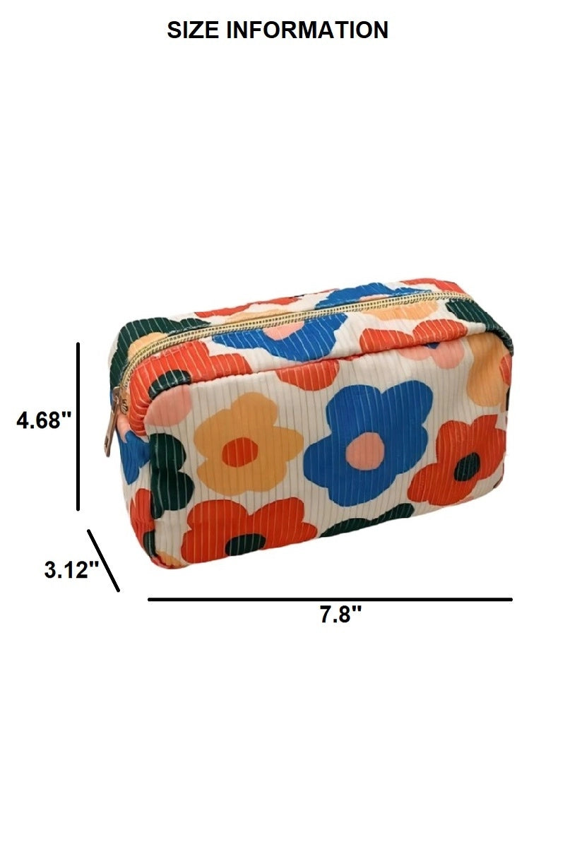 Pattern Travel Cosmetic Makeup Bag