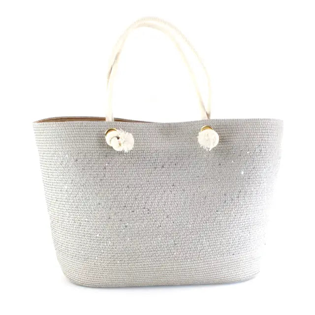 Pretty Persuasions Capri Grotto Straw Bag