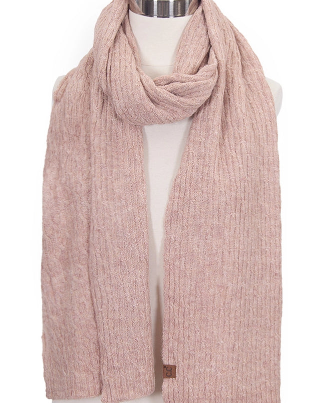 C.C Chain Link Cable Winter Scarf