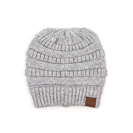 C.C Mixed Soft Yarn Knit Beanie