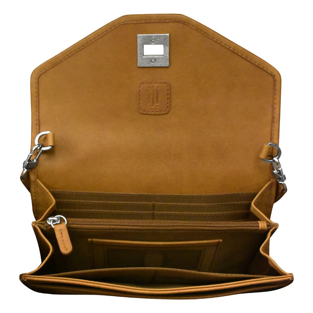 ILI Turn Lock Wallet Clutch