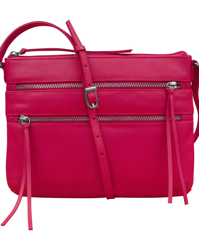 ILI Triple Zip Crossbody