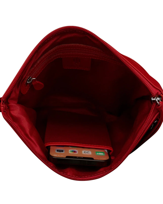 ILI Triple Zip Crossbody
