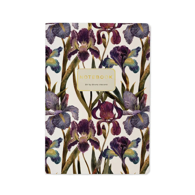 BV by Bruno Visconti Irises Notebook