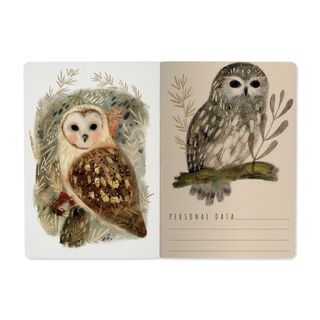 BV by Bruno Visconti Owls Notebook