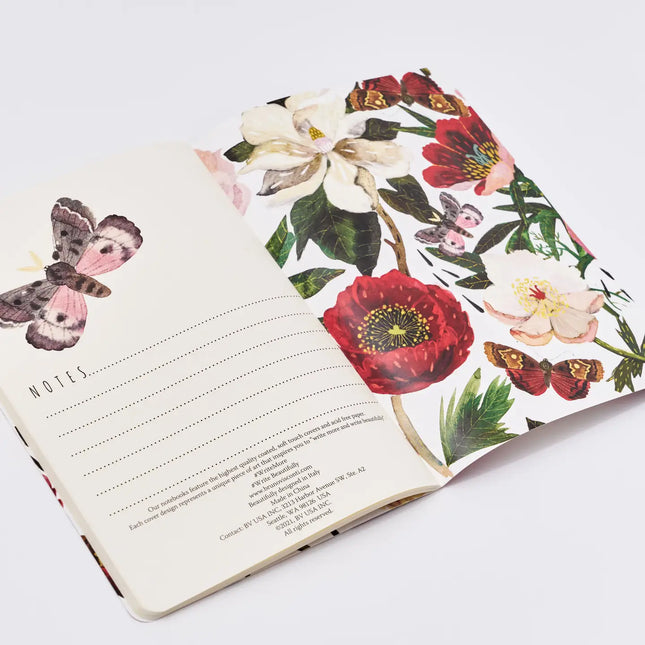 BV by Bruno Visconti Peonies Notebook