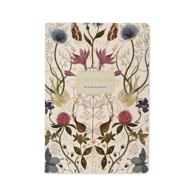 BV by Bruno Visconti Symmetrical Flora Notebook