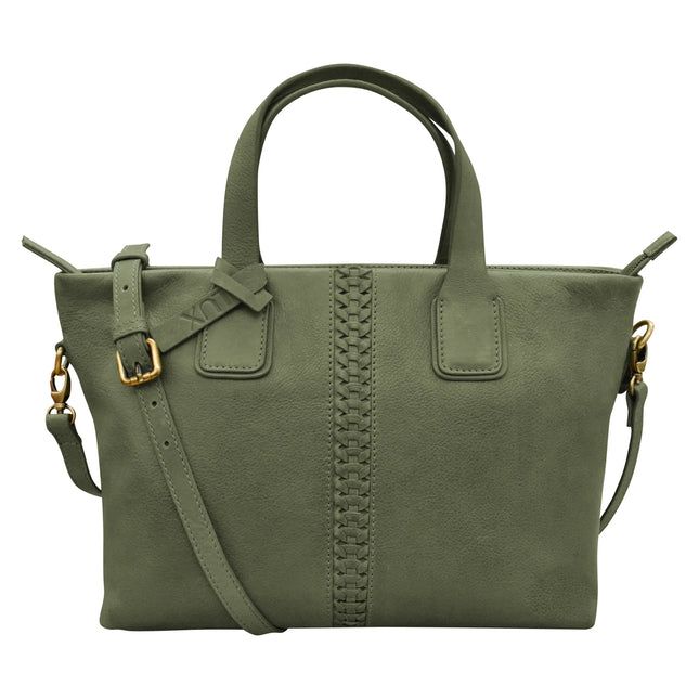 ILI Urbano Braided Satchel