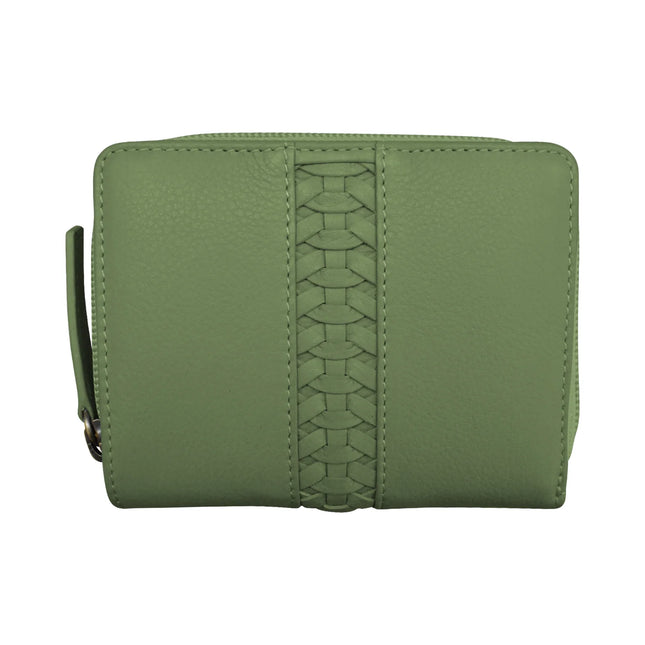 ILI Urbano Braided Small Snap Wallet