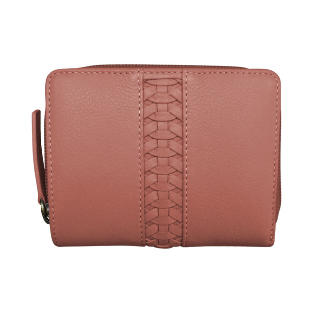 ILI Urbano Braided Small Snap Wallet