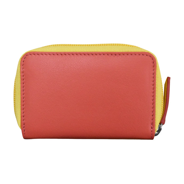ILI Two Tone Zip Around Pouch
