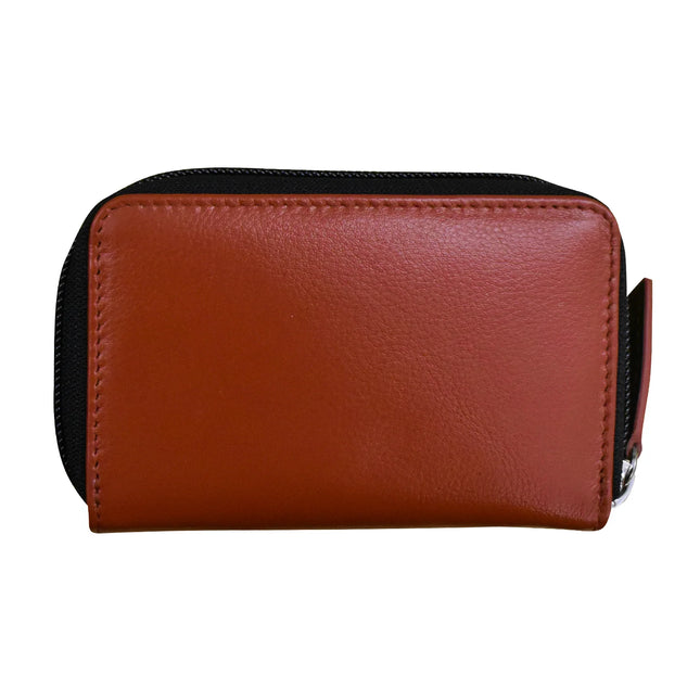 ILI Two Tone Zip Around Pouch