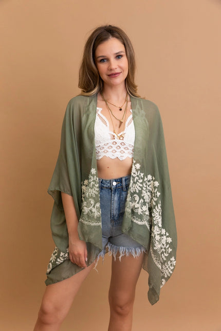 Floral Breeze Kimono