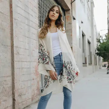 Garden Glam Maxi Kimono