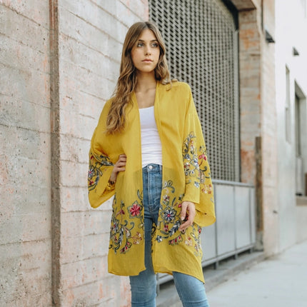 Garden Glam Maxi Kimono