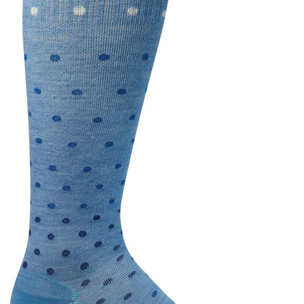 Sockwell Women’s On The Spot | Moderate Graduated Compression Socks - Cornflower