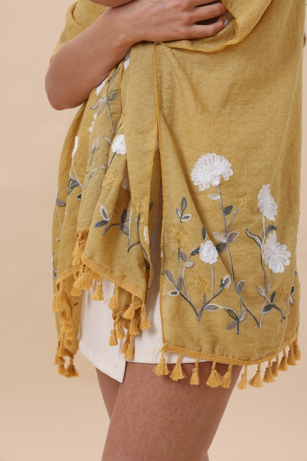 Wildflower Tassel Kimono