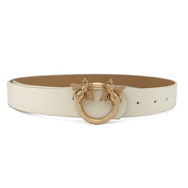 ACCITY Retro Bee Buckle Belt