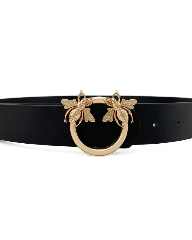 ACCITY Retro Bee Buckle Belt