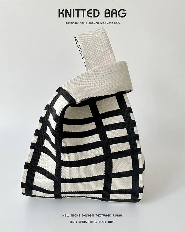 ACCITY Knitted Mini Clutch Bag