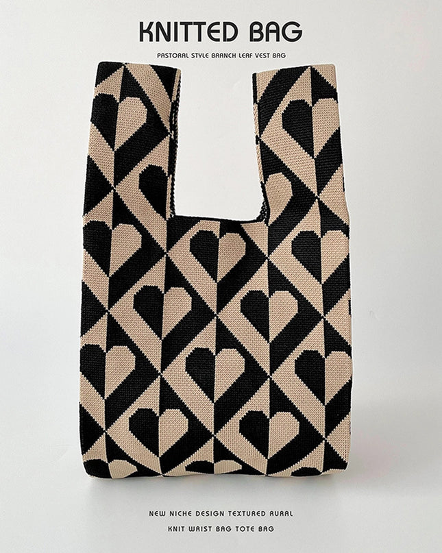 ACCITY Knitted Mini Clutch Bag