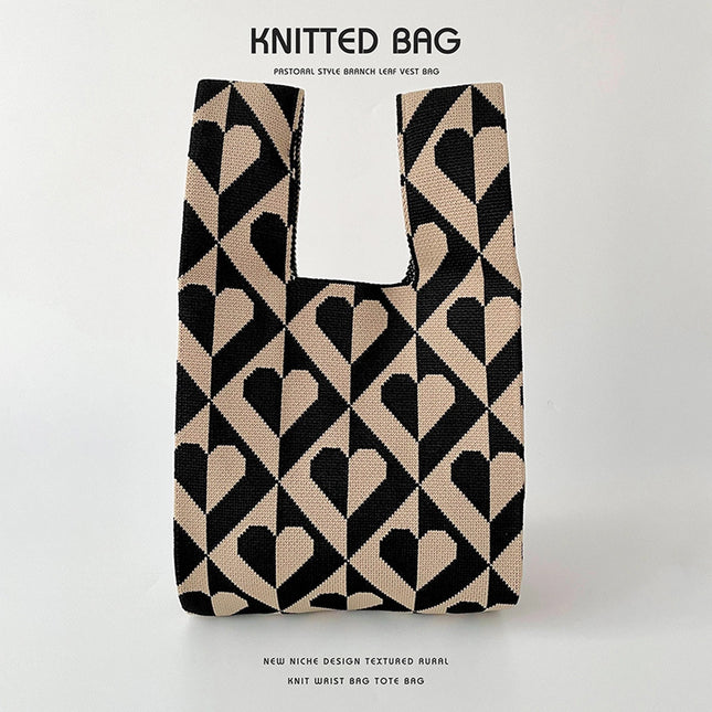 ACCITY Knitted Mini Clutch Bag