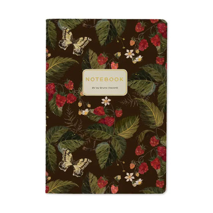 BV by Bruno Visconti A5 Notebook -  Raspberry