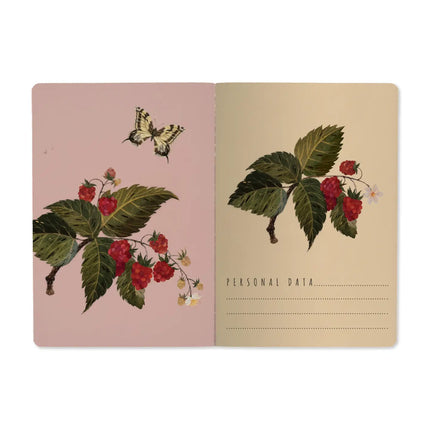 BV by Bruno Visconti A5 Notebook -  Raspberry
