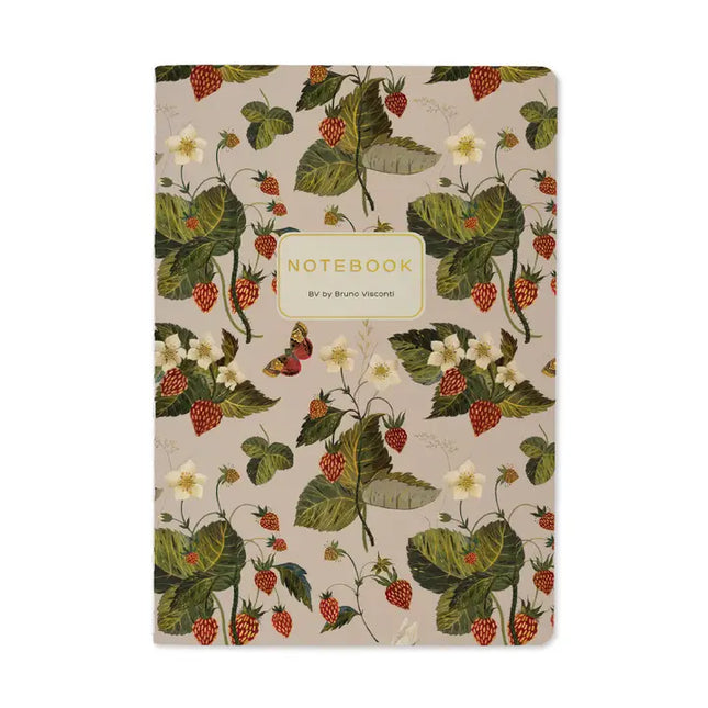 BV by Bruno Visconti A5 Notebook - Wild Strawberry