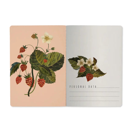 BV by Bruno Visconti A5 Notebook - Wild Strawberry