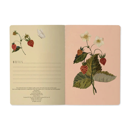 BV by Bruno Visconti A5 Notebook - Wild Strawberry