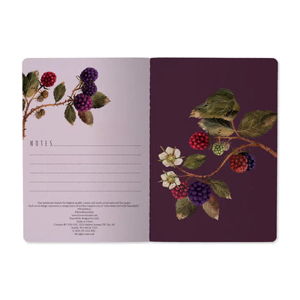 BV by Bruno Visconti A5 Notebook - Wild Blackberry